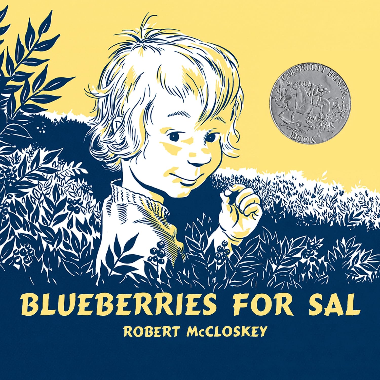 Book cover: Blueberries for Sal