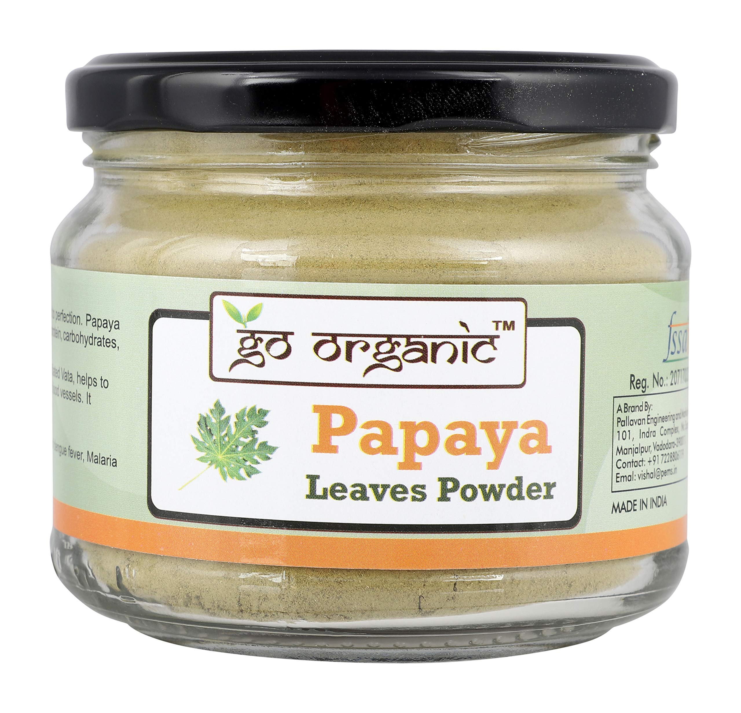 Go Organic (Papaya Leaves Powder)