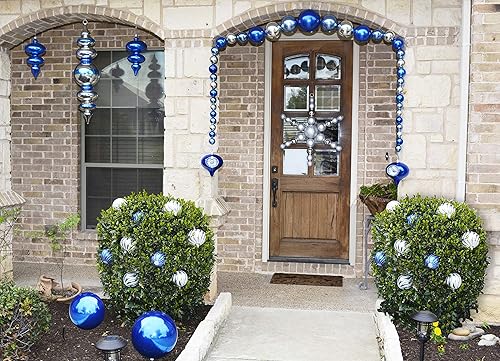 Miniatura 7 de Christmas By Krebs - Adorno de plástico inastillable de gran tamaño