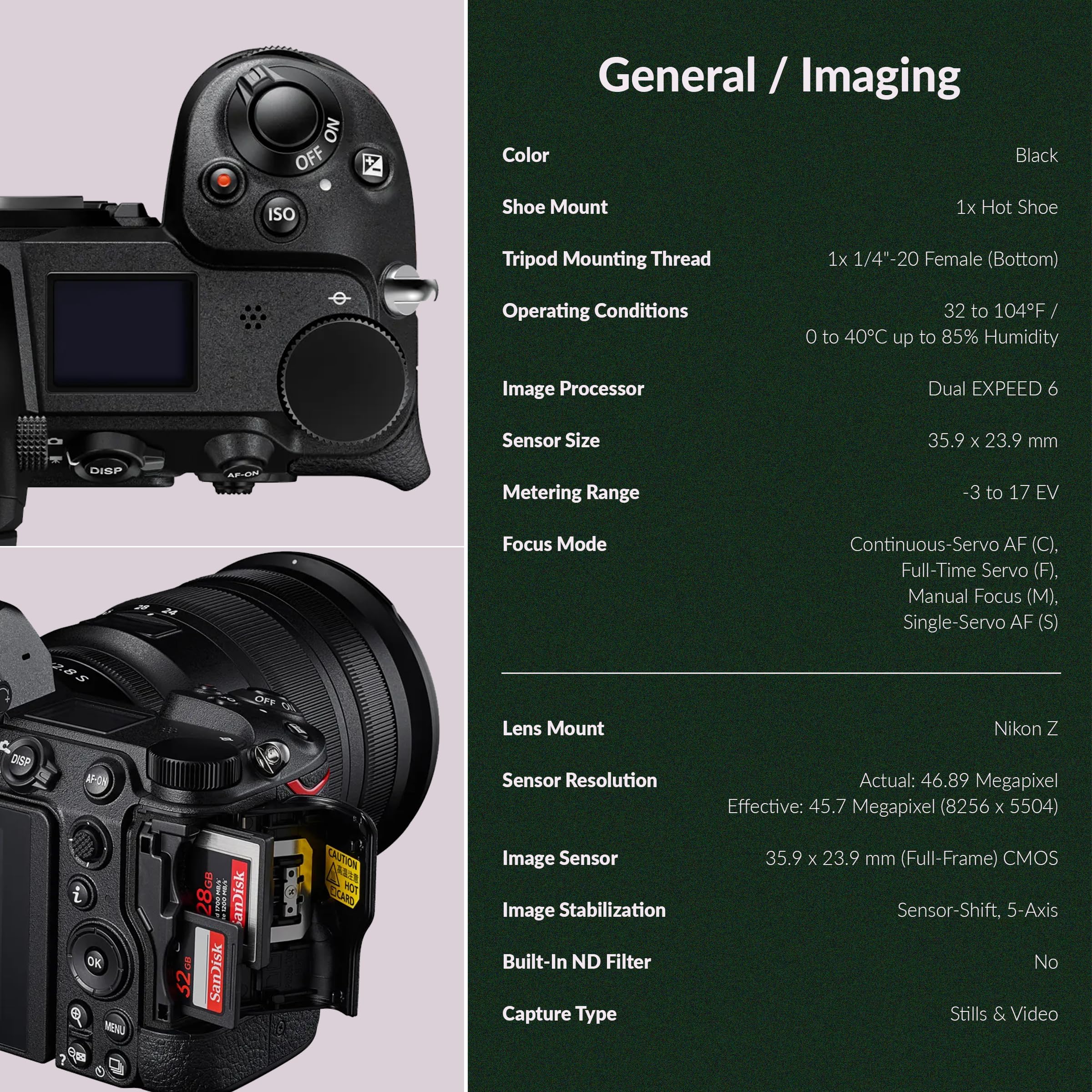 Amazon | Nikon Z 7II ミラーレスカメラ 予備バッテリーとクリーニング