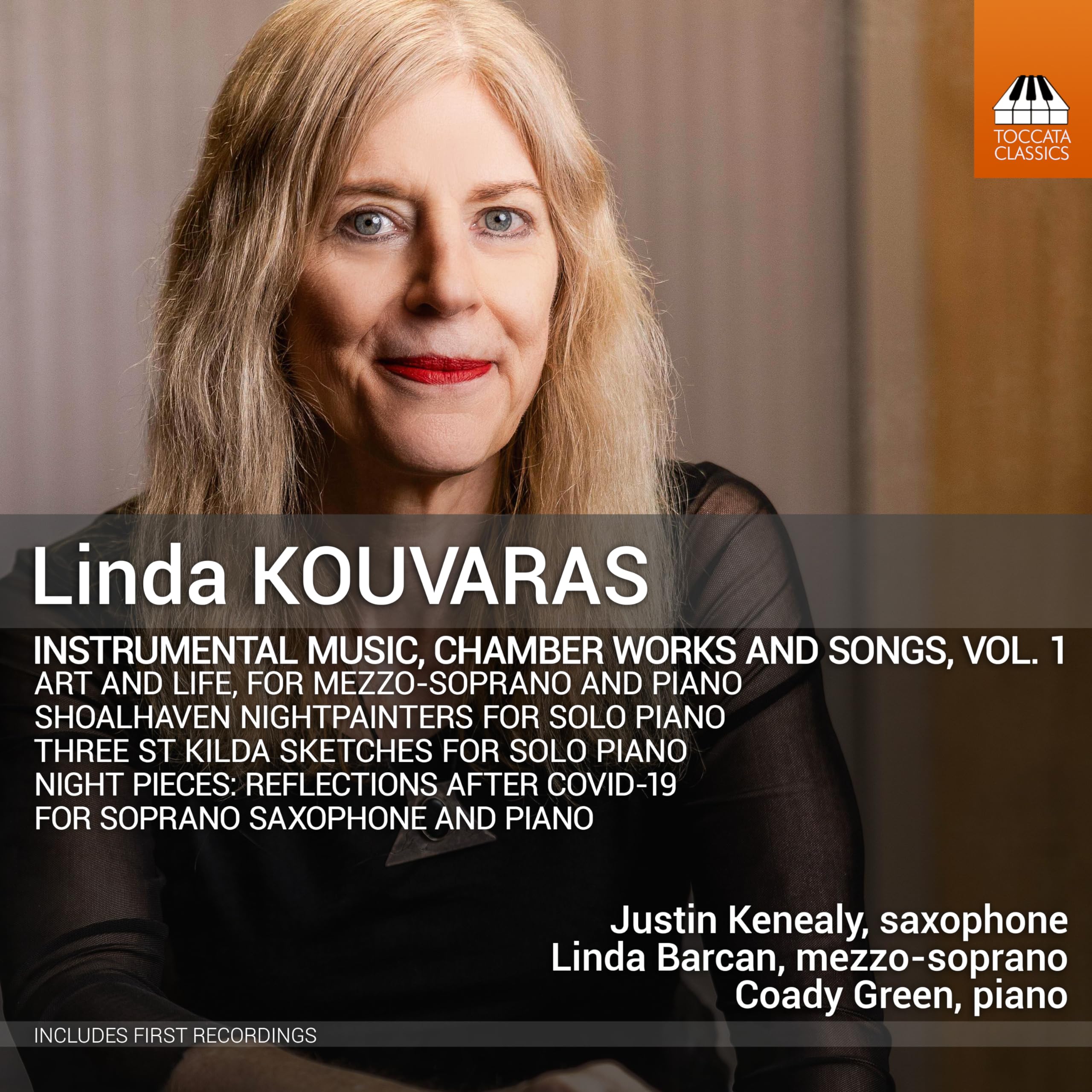 Linda Kouvaras: Instrumental Music, Chamber Works and Songs, Vol. 1