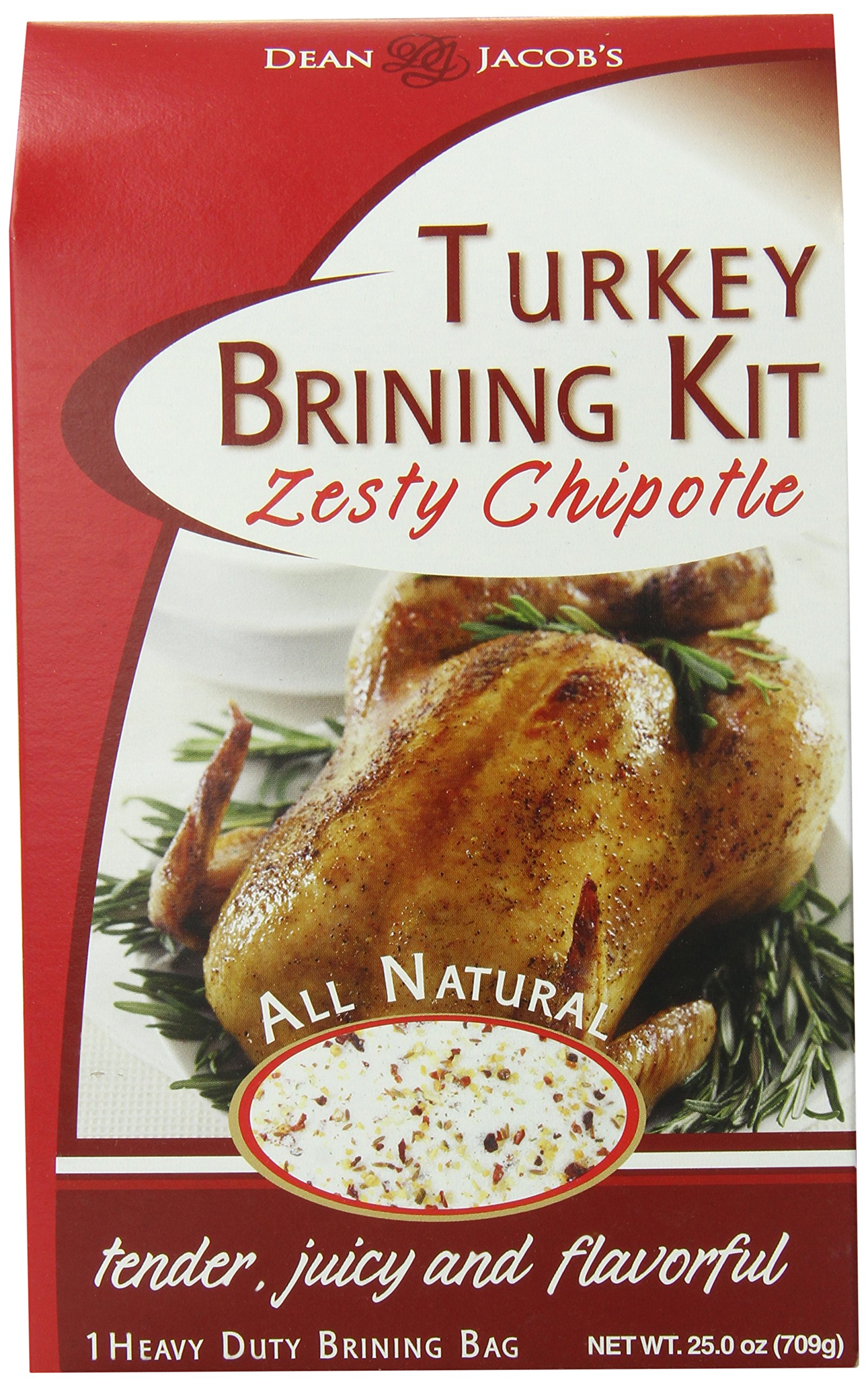 Dean Jacobs Chipotle Turkey Brining Kit, 25 Ounce (Pack of 6)