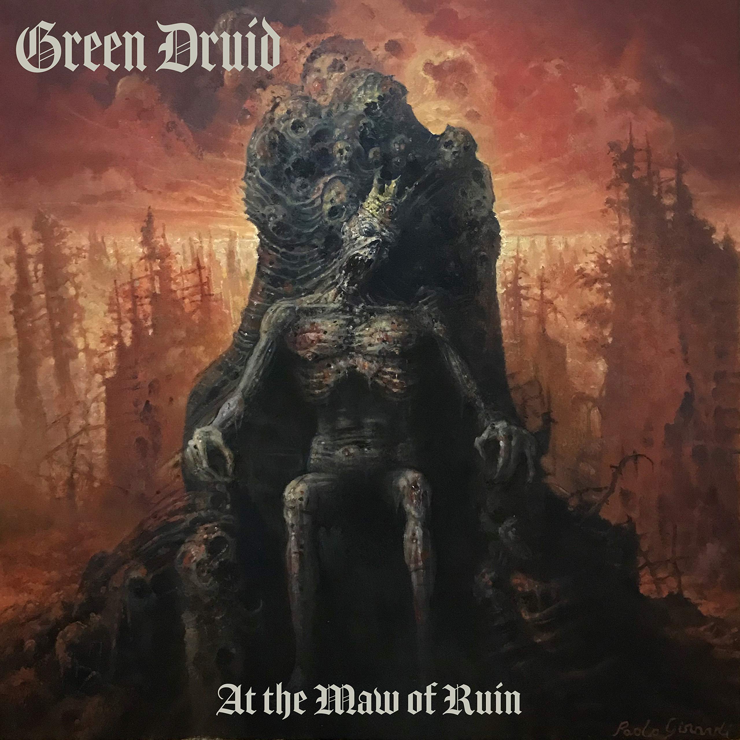 At the Maw of Ruin by Green Druid (CD, 2020)