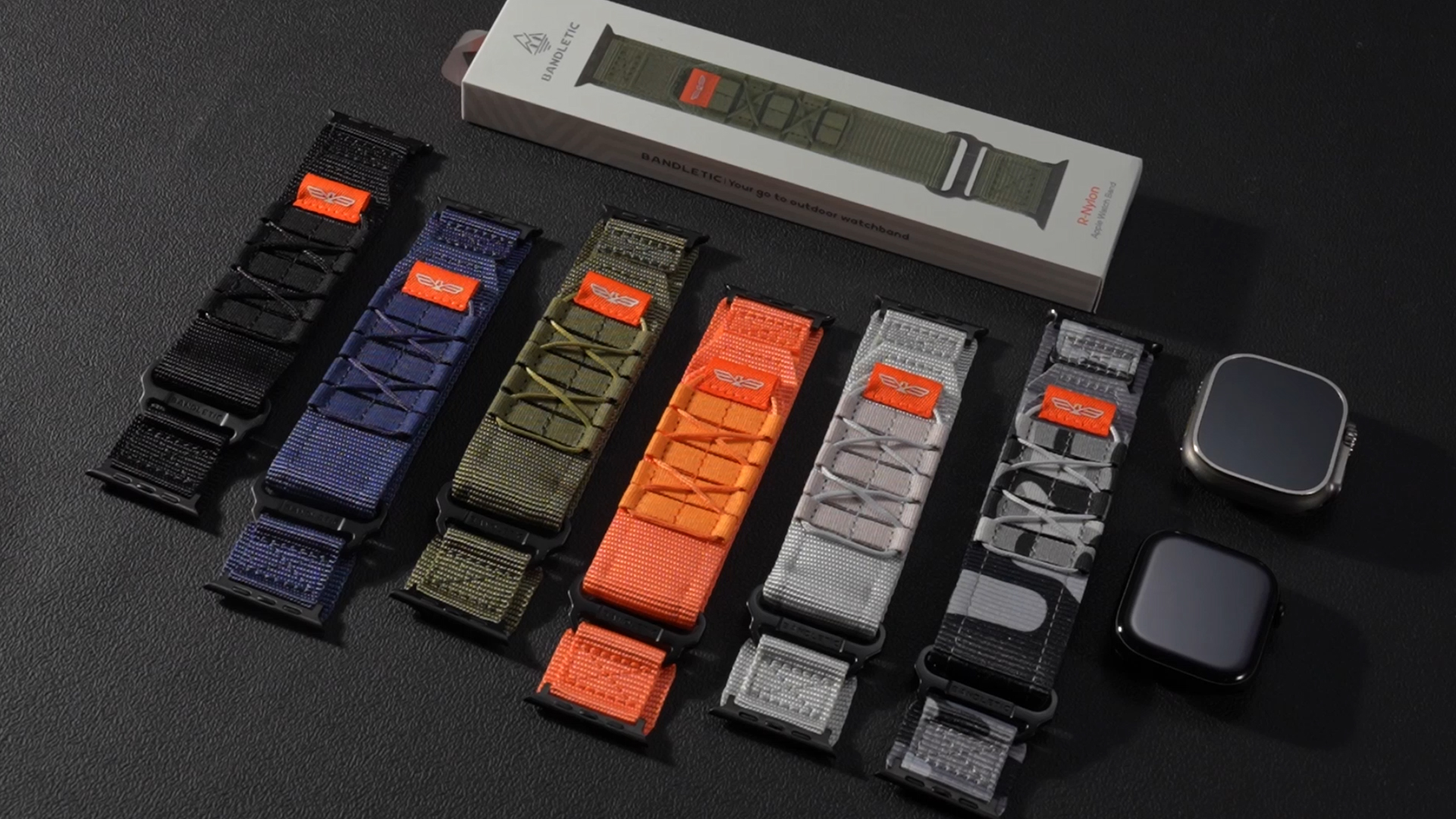 Amazon.com: Bandletic Nylon Band Compatible with Apple Watch Ultra