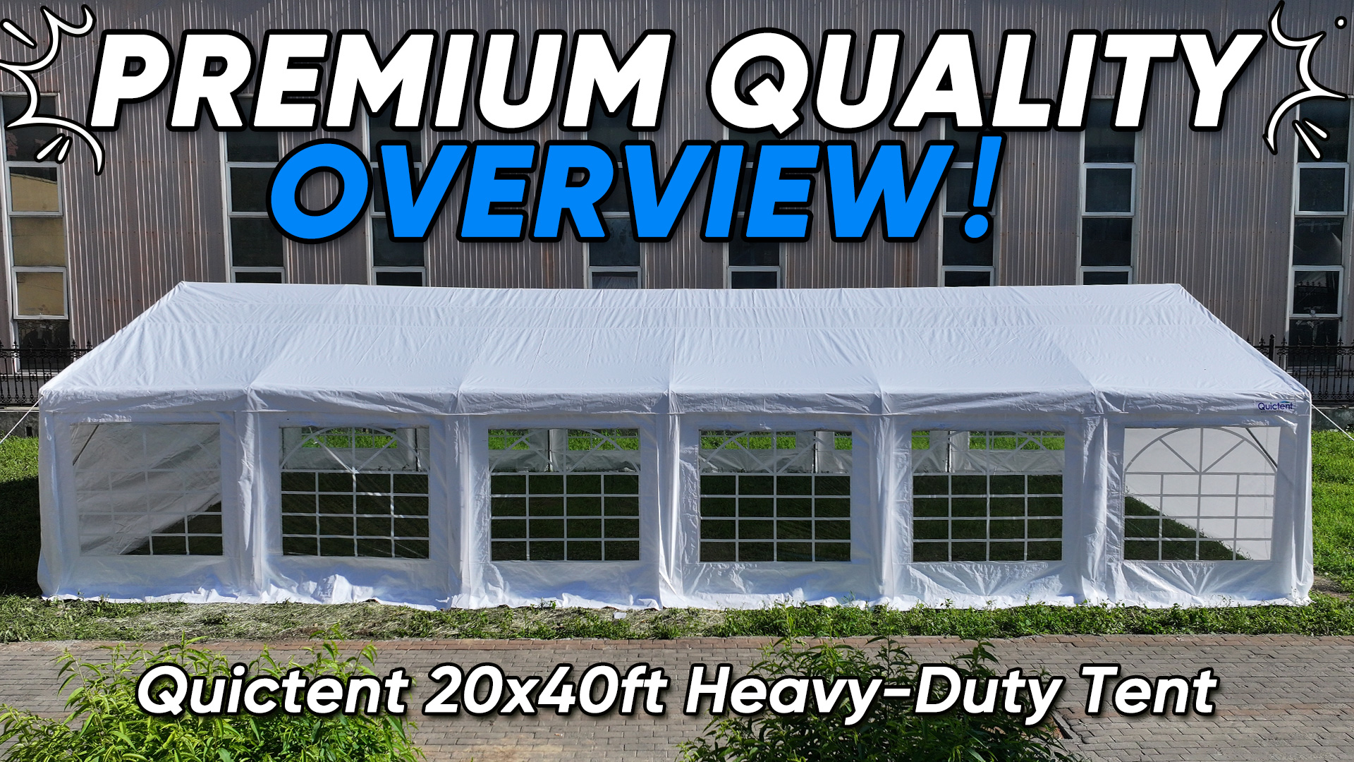 Amazon.com : Quictent Premium 16x32 Party Tent Heavy Duty Outdoor