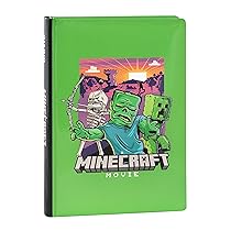 Minecraft – Diario Scuola Ufficiale Minecraft, Diario 12 Mesi Ideale per la Scuola Elementare, con Copertina Imbottita e 320 Pagine Interne Stampate a Colori, 13 x 17,8H