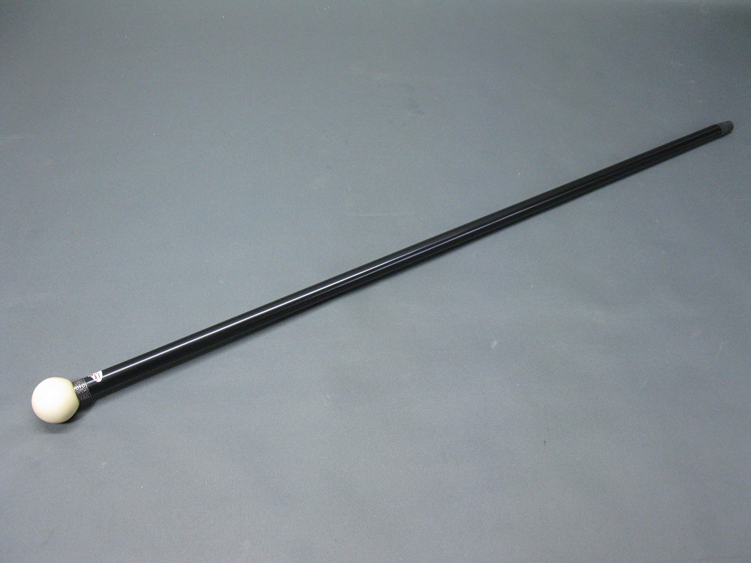 Elegante bastone da passeggio in legno con manico in legno, 92 cm