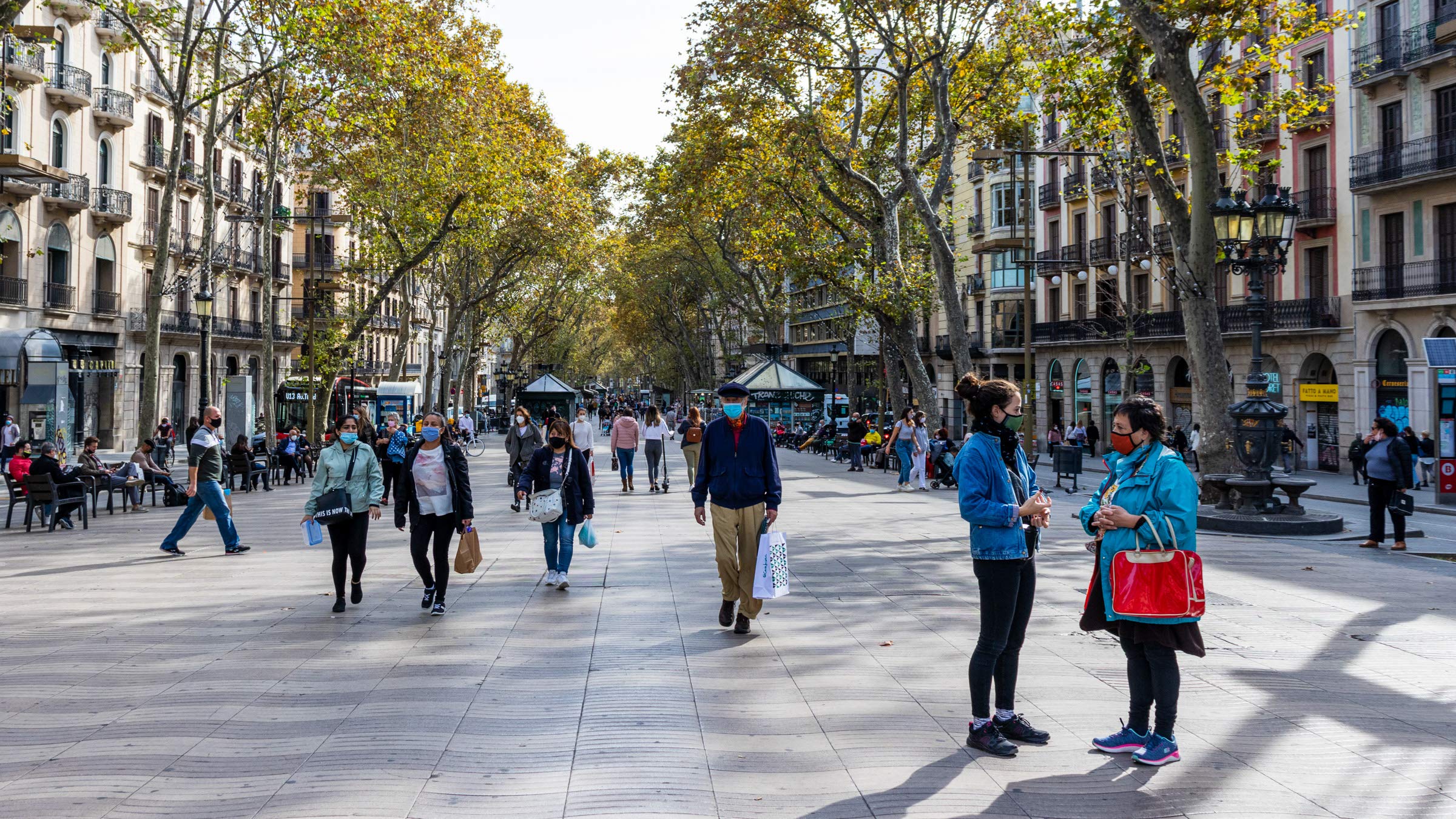 Experience local life and historic culture on Barcelona's famous Las Ramblas boulevard