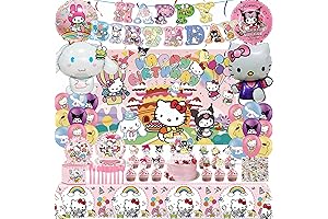 Charming Hello Kitty Backdrop for Unforgettable Birthday Celebrations