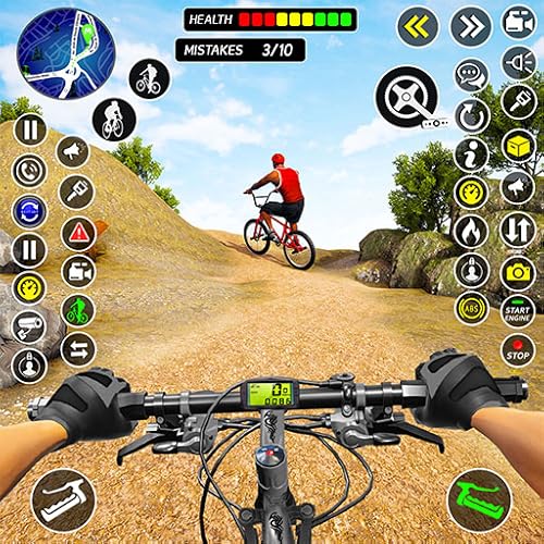 Offroad BMX Cycle Stunt Riding 2024