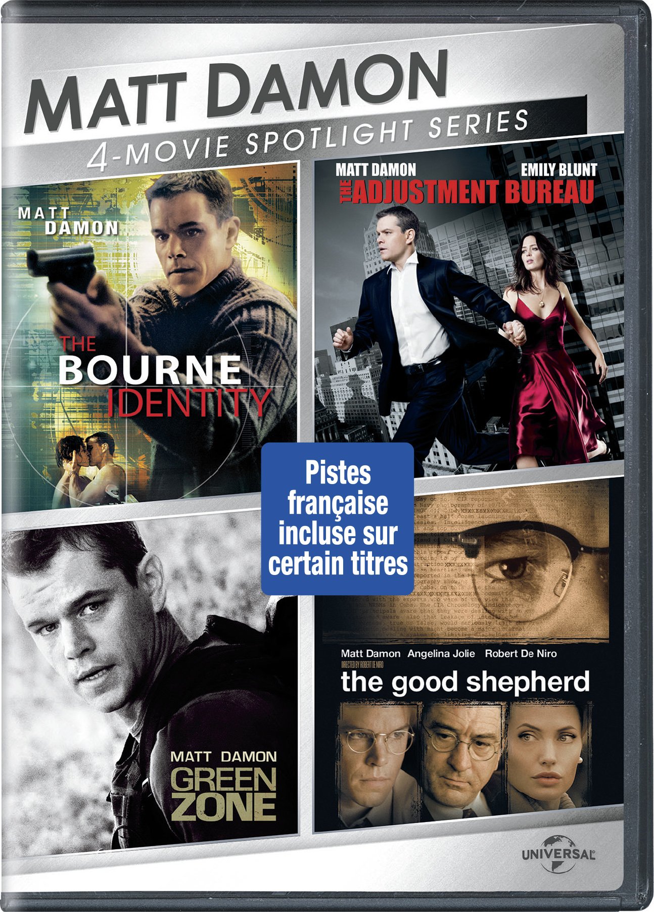 Matt Damon 4-Movie Spotlight Series [DVD]