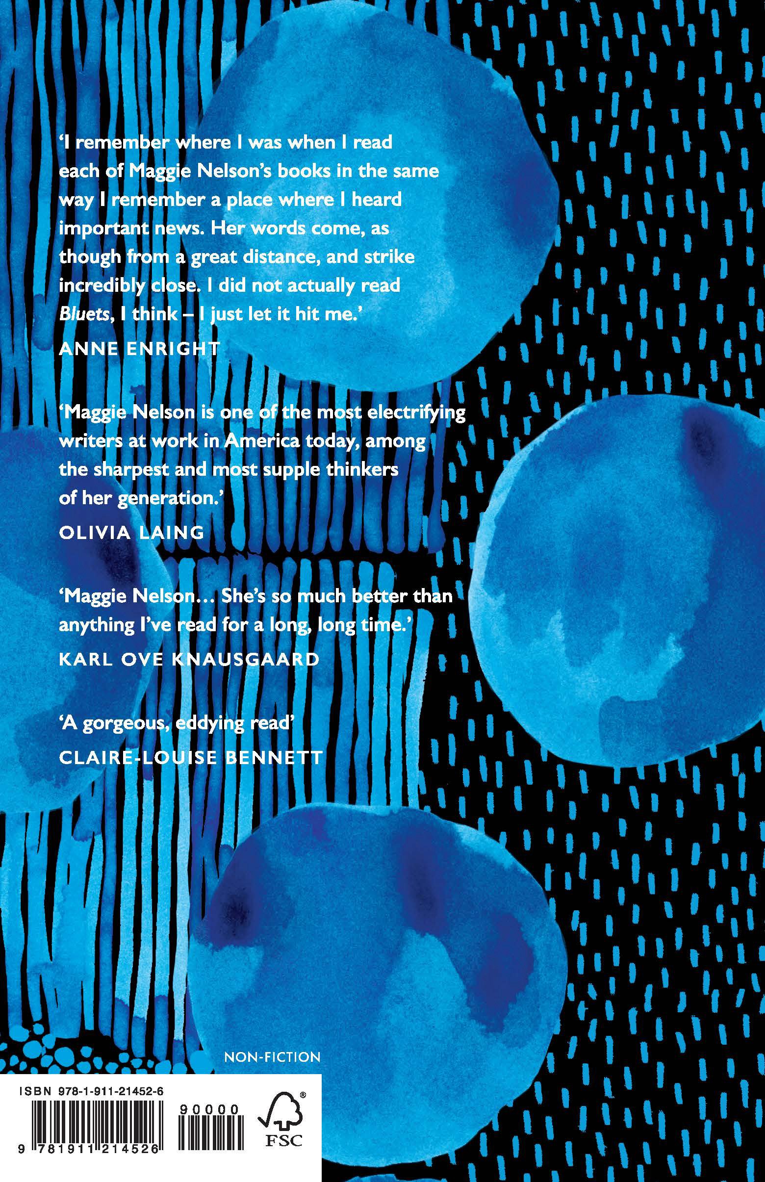 Bluets: AS SEEN ON BBC2’S BETWEEN THE COVERS