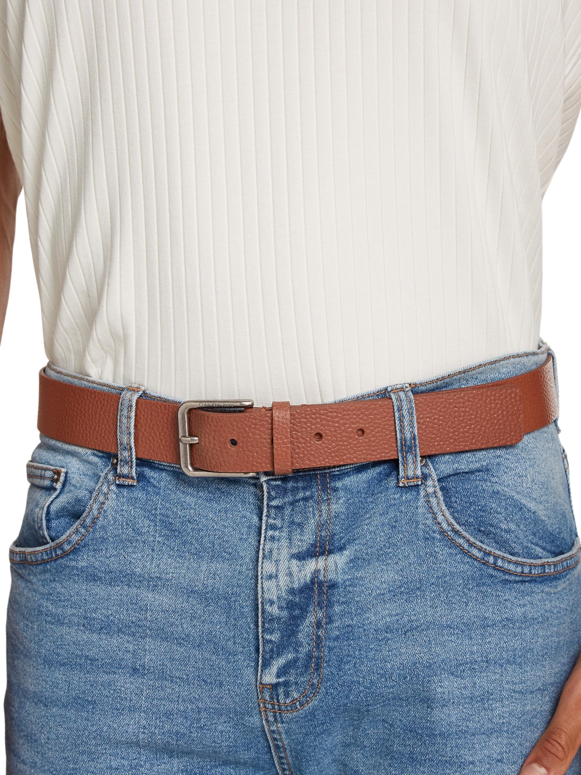 Calvin Klein Pasek Adj/Rev Mężczyźni Klasyczny pasek na co dzień 35 mm K50k512085