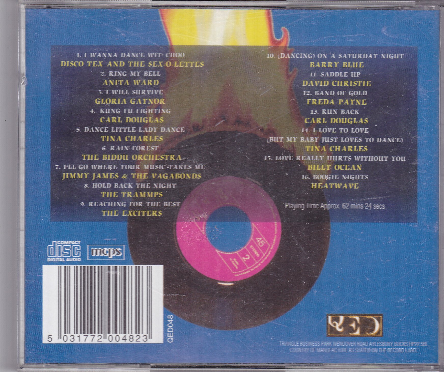 Disco Inferno - Various CD [Audio CD]