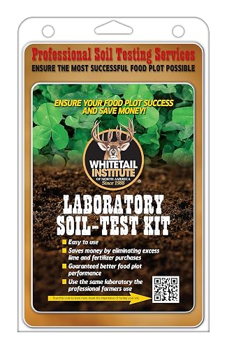 Whitetail Institute Laboratory Soil Test Kit, Ensures The Most Successful