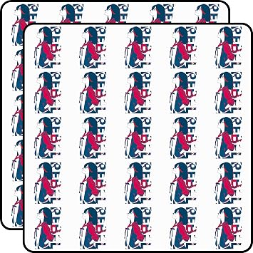 Kill La Kill - Rebel Ryuko Scrapbook Stickers Vinyl Decals 1" Size 50-Pack for Journals, Cards, Crafts