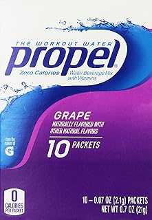 Zero Powdered Beverage Mix, Grape, 10 Count (Pack of 1)