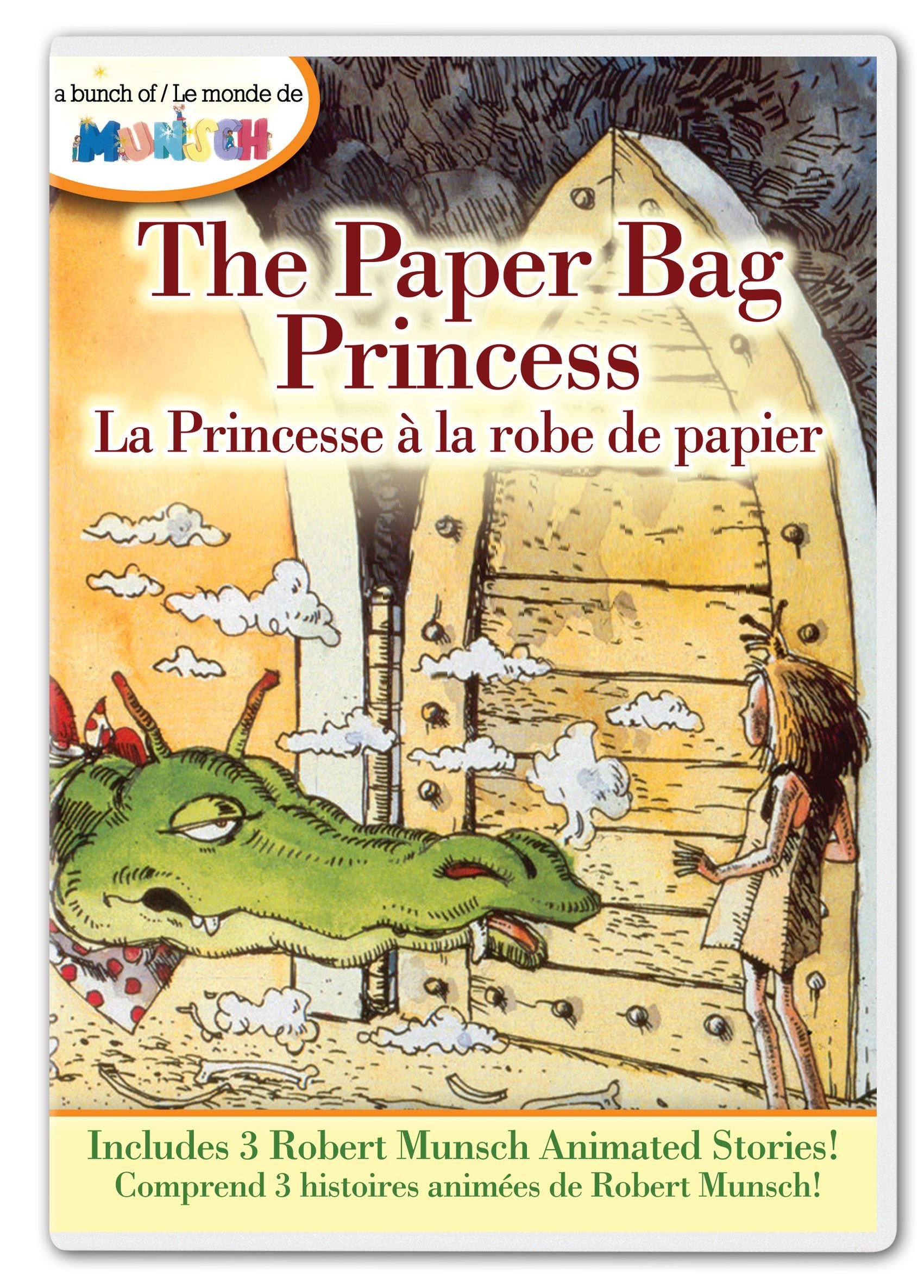 Paper Bag Princess (Bilingual) [DVD]