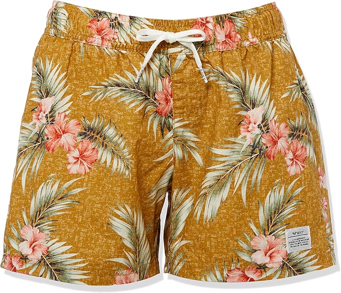 Amazon ロキシー ボードショーツ Tropical Forest Shor レディース Bge S ショートパンツ 通販