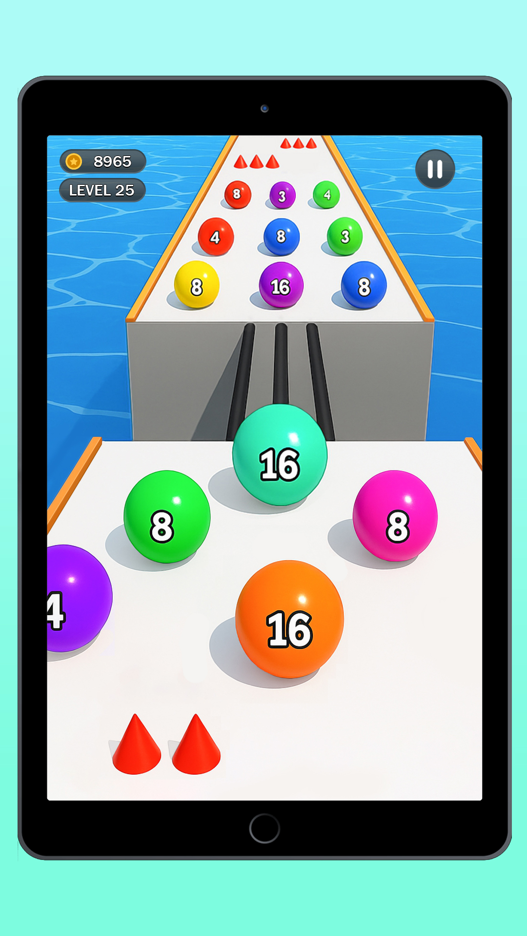 2048 Ball Rush! Numbers Ball Run Merge Master - 2248 Number