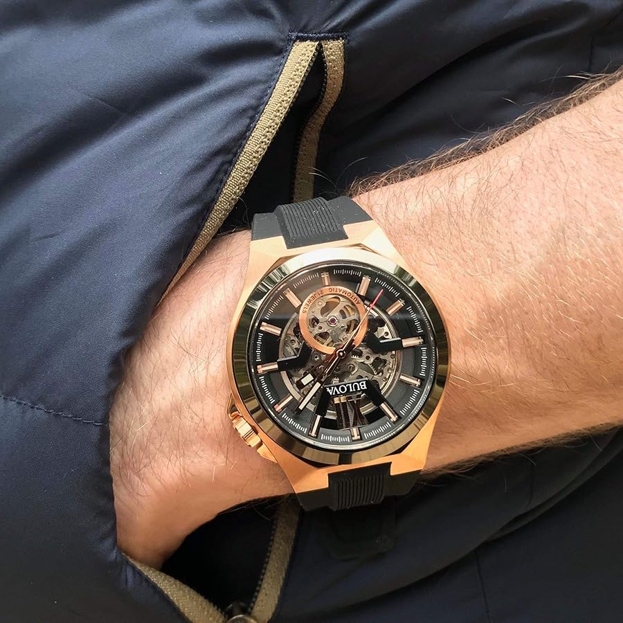 整理値下げ　ブローバメンズ手巻き腕時計 Amazon.co.jp: BULOVA (ブローバ) 98A177 クラシック Classic