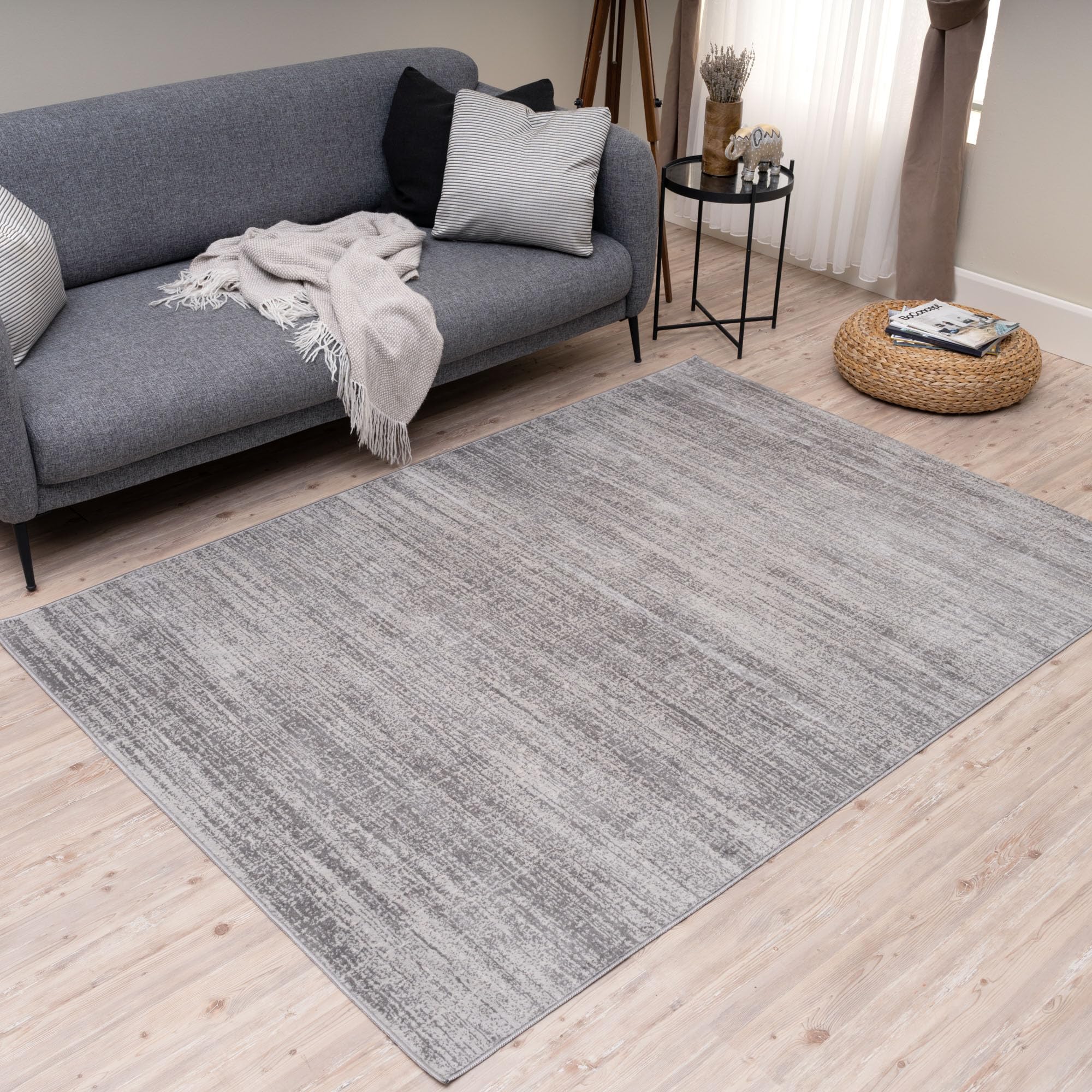The Rugs Grey Montana Rug | 3800G - 240X340 Cm