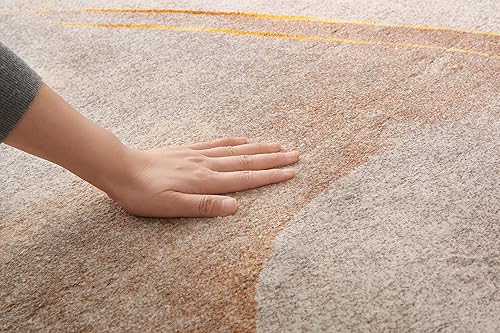 Miniatura 5 de Alfombra de imitación de cachemira, alfombra moderna para sala de estar, dormitorio, pasillo, alfombra suave antideslizante, alfombra de interior,