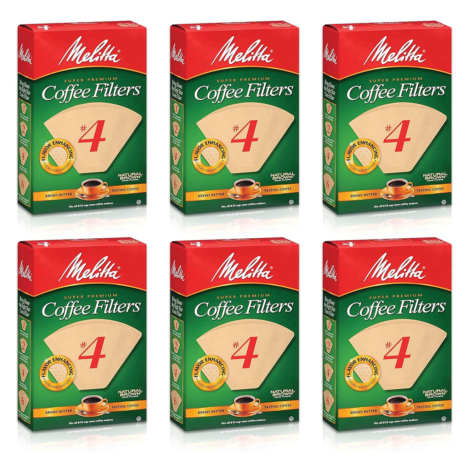 Melitta Coffee Filters 4 Bulk 150 Premium MicroPerforated Coffee