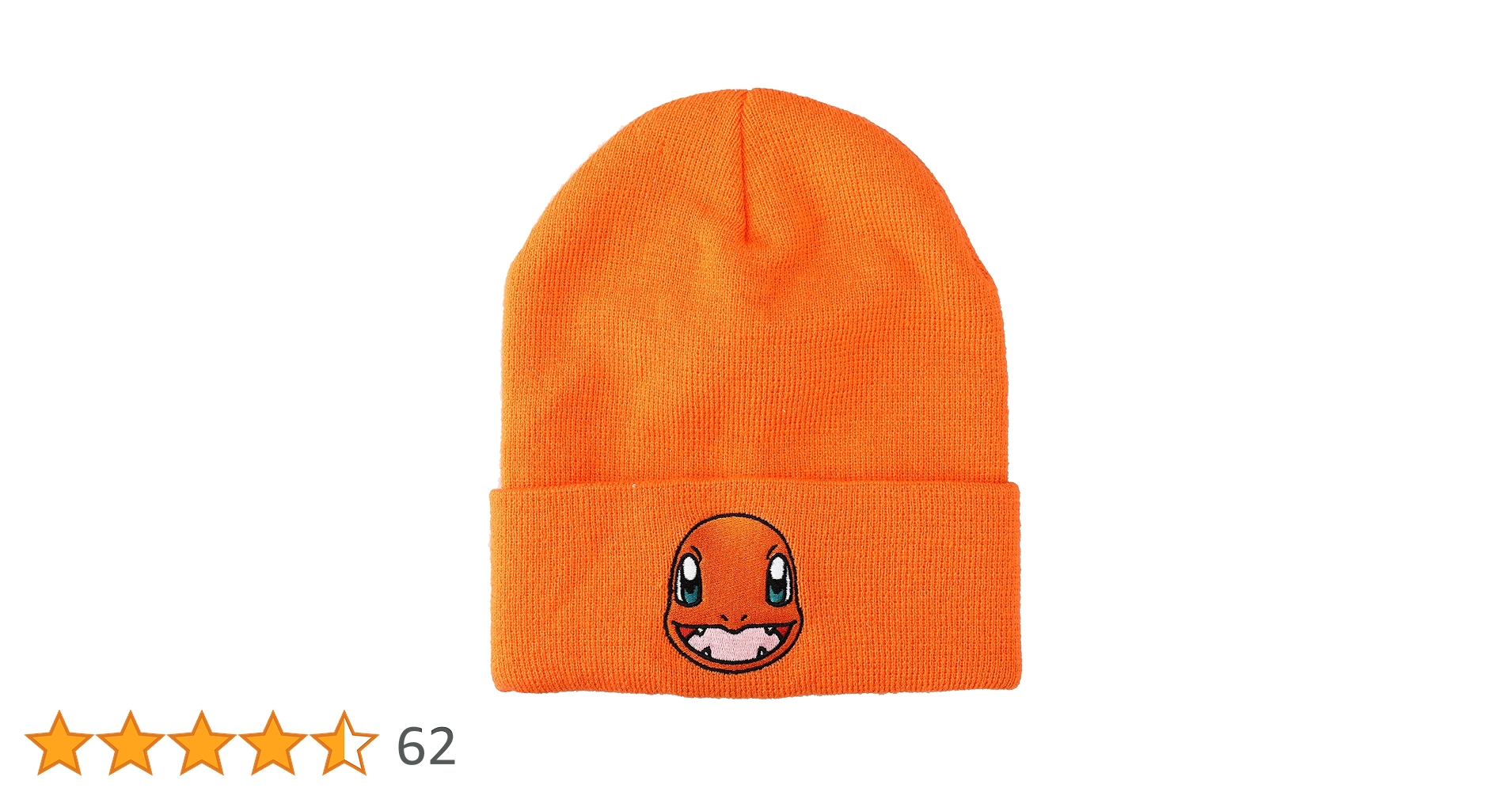 Amazon | Bioworld ポケモン ヒトカゲの顔 オレンジカフビーニー