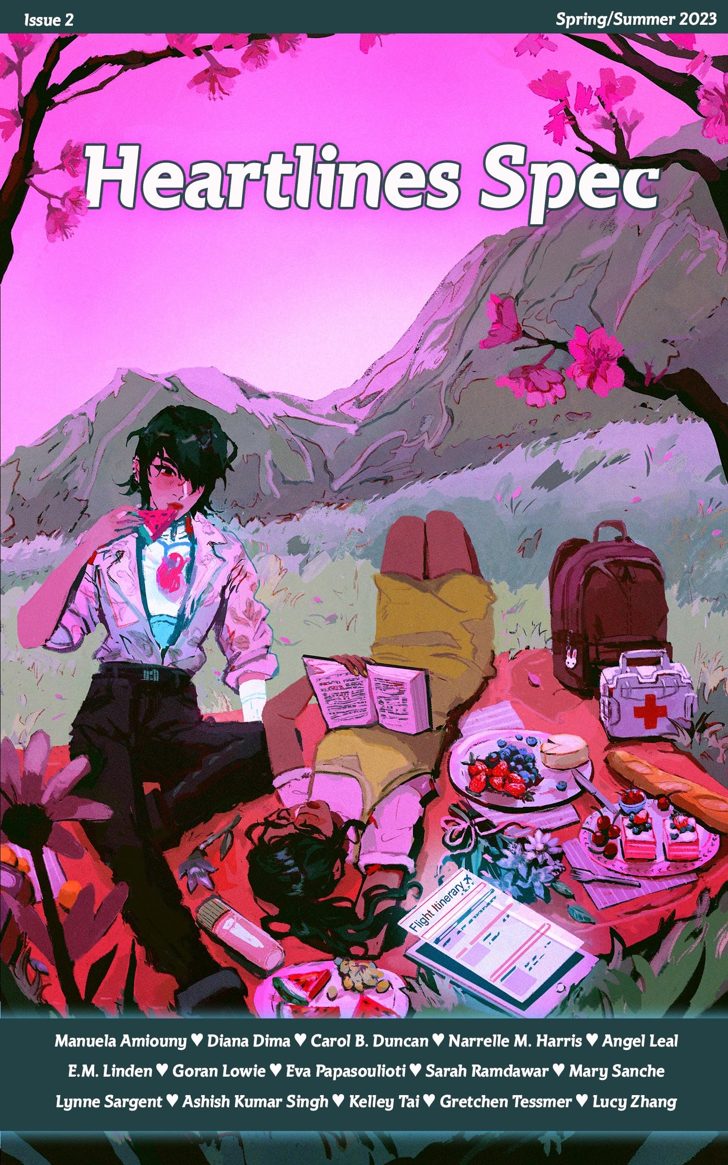 Cover of Heartlines Spec, Spring-Summer 2023