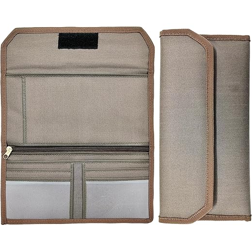 AVYRDO Document Organiser Wallet - Brown