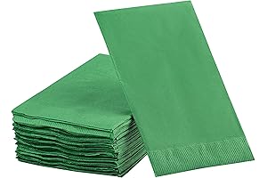 Disposable Green Dinner Napkins