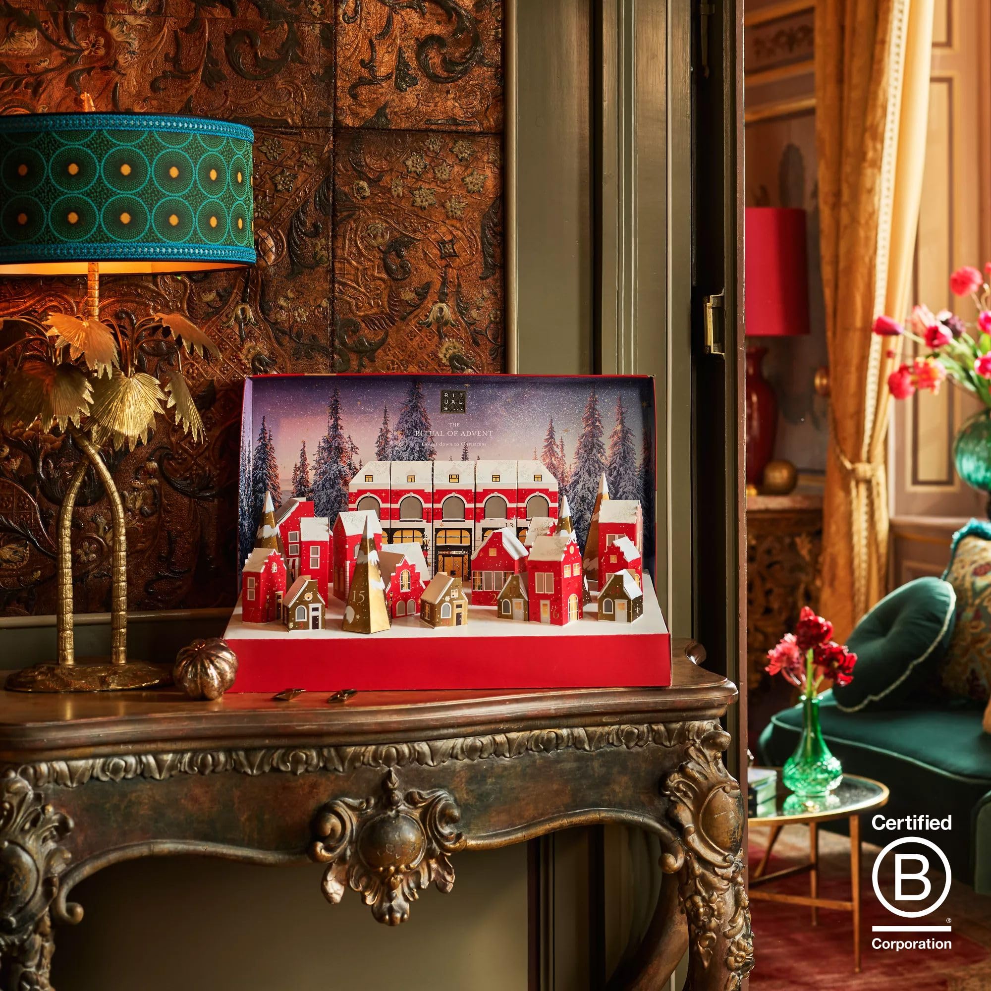 RITUALS Calendario de Adviento The Ritual of Advent Premium 2023 – 24 regalos lujo Wellbeing pueblo navideño