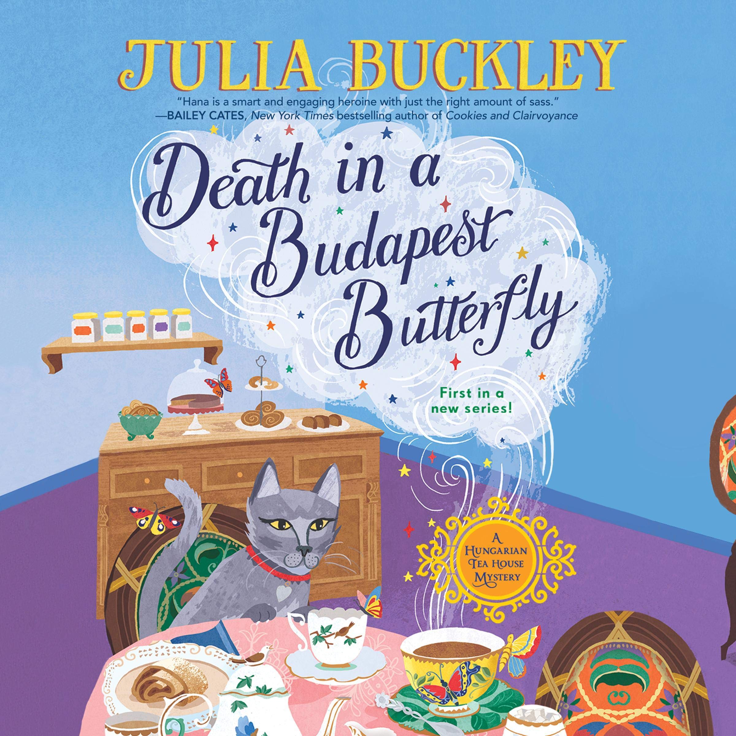 Cover art for Death in a Budapest Butterfly