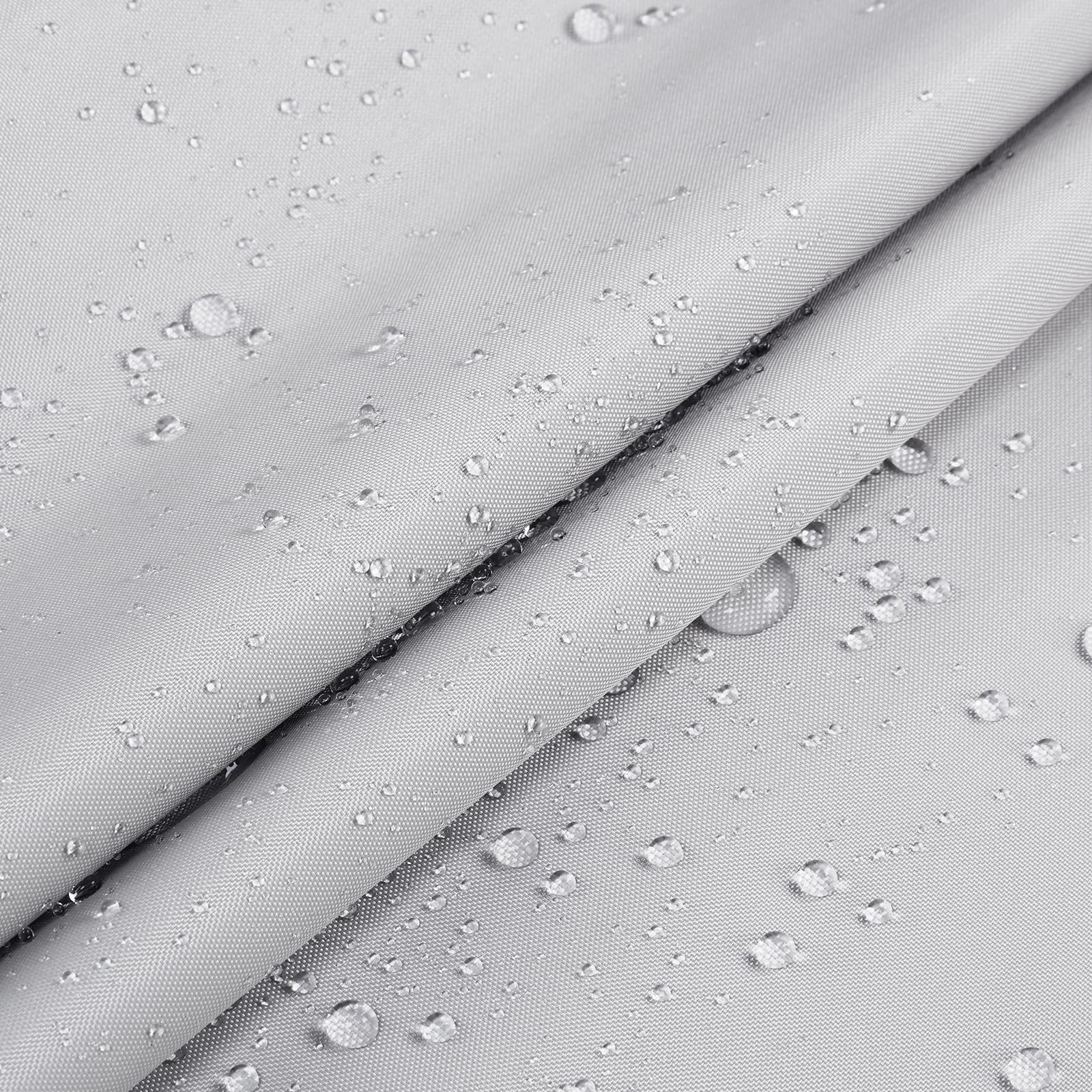 GoldWheel 1Yard (60"×36") Marine Waterproof Fabric - Outdoor UV-Resistant Lightweight Durable Ripstop Material, UPF50+ Sun-Protection Blackout for