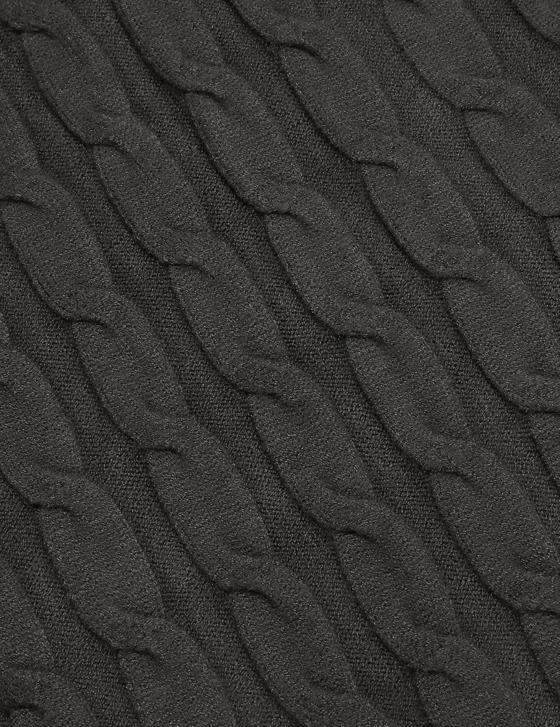 COOFANDY Men's Slim Fit Turtleneck Sweater Casual Twisted Knitted Pullover Sweaters - Image 5