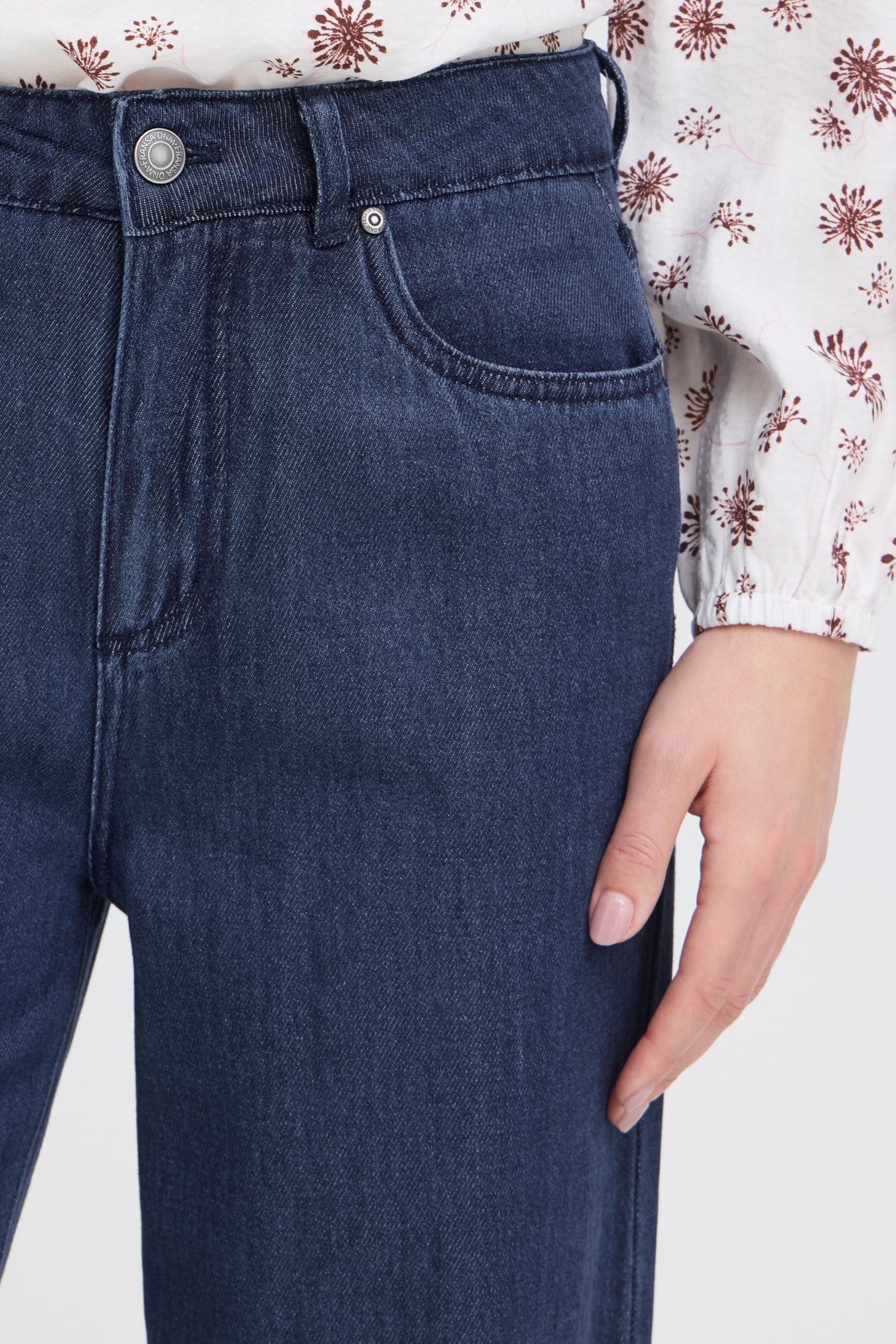 fransa Damen Jeans FRSUNNA Hohe Taille