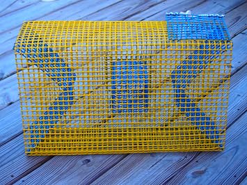 Baitfish & Pinfish Traps Durable Wire Fishing Traps Multiple Mesh Sizes, Trap Sizes & Buoy Kit Options