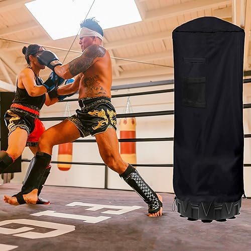 Miniatura 8 de Freestanding Punching Bag Cover - Outdoor Waterproof, Standing Heavy Bag Protective Cover for Boxing Bag