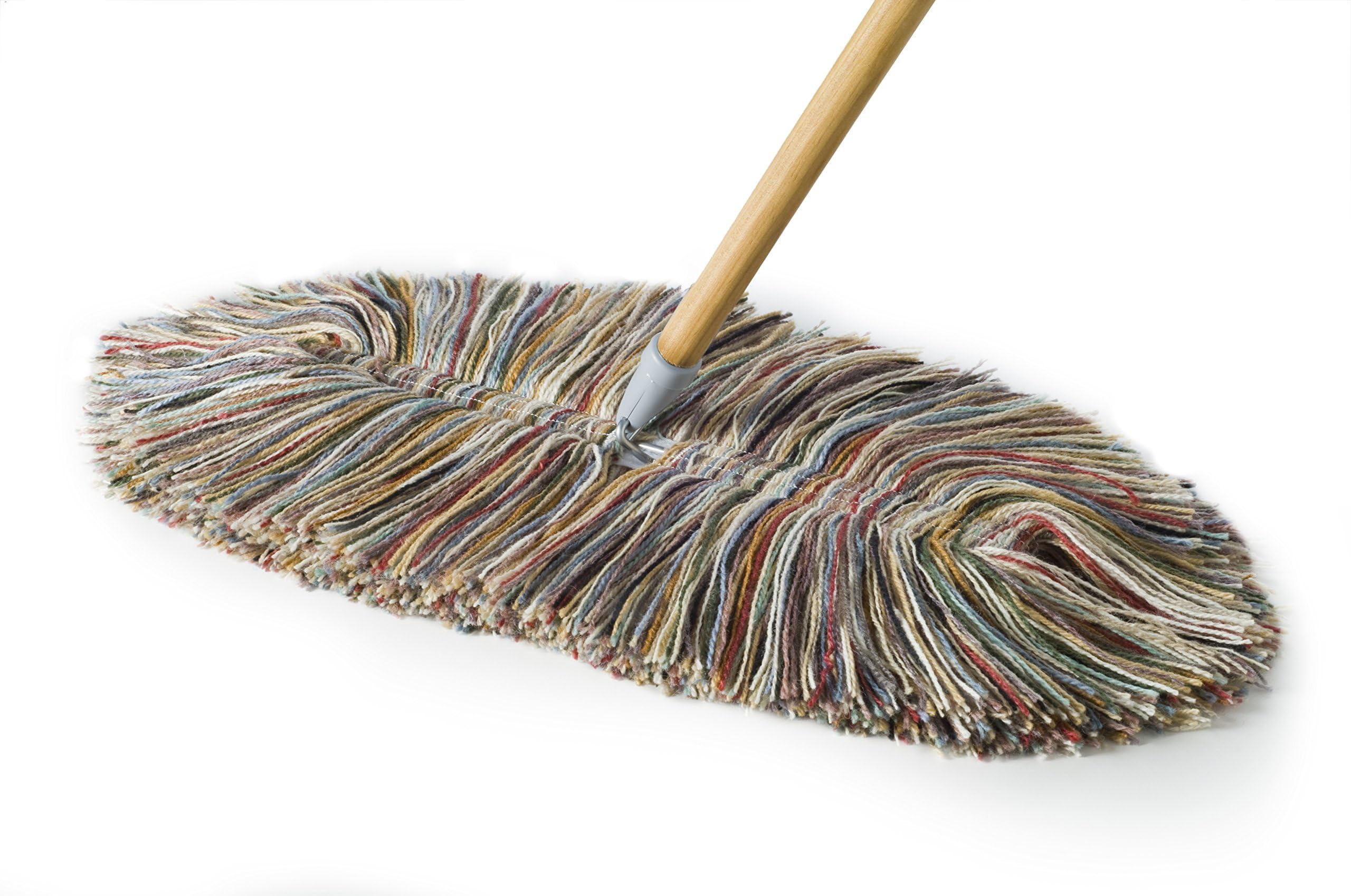 Sladust All Wool Dust Mop, Wooly Mammoth Made in The USA