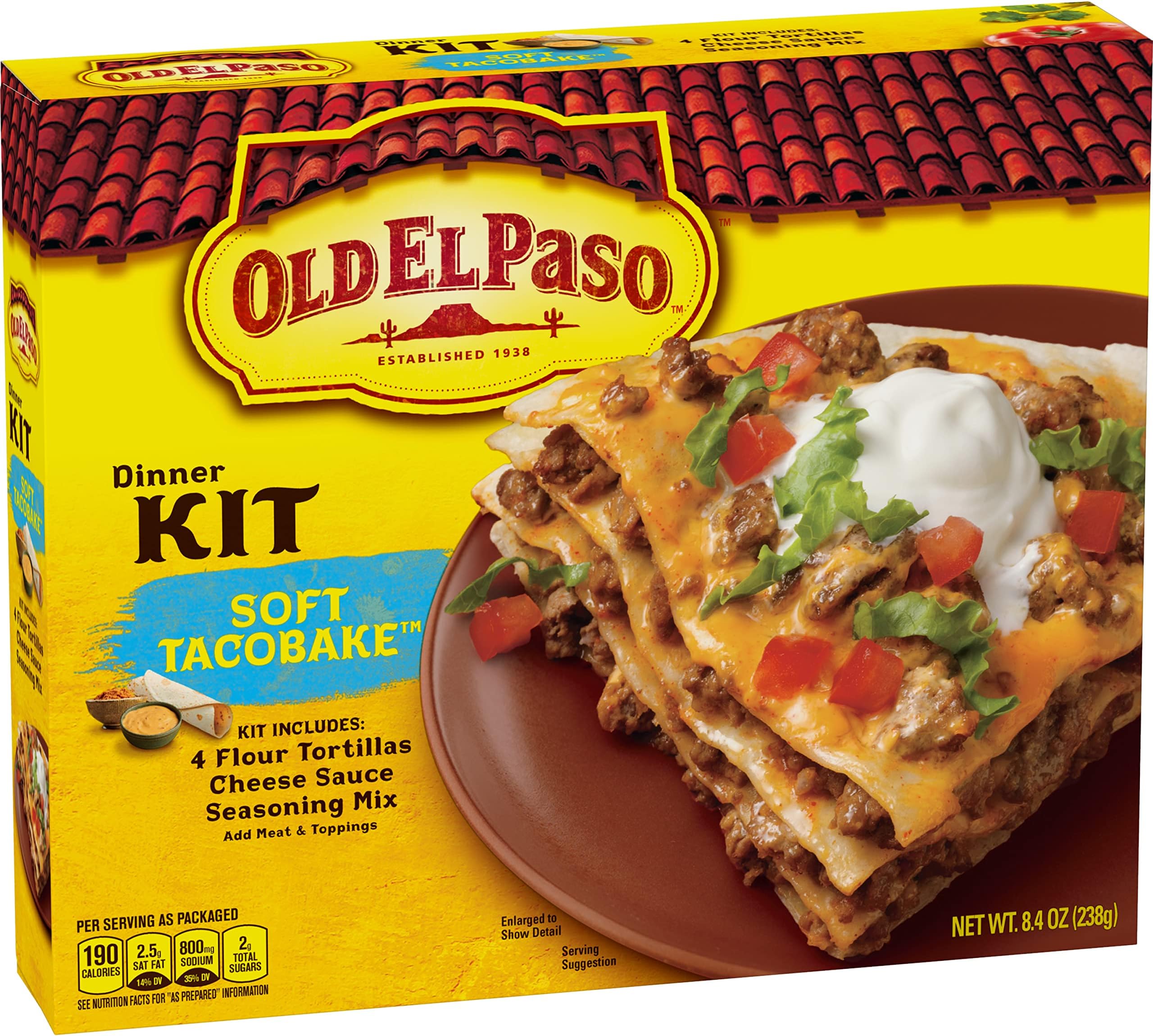 Soft TacoBake Dinner Kit, 8.4 oz.