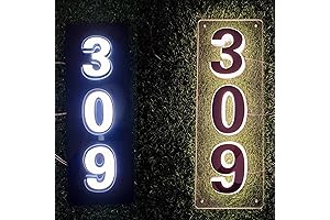 Premium Illuminated Address Signs for Enhanced Visibility and Curb Appeal