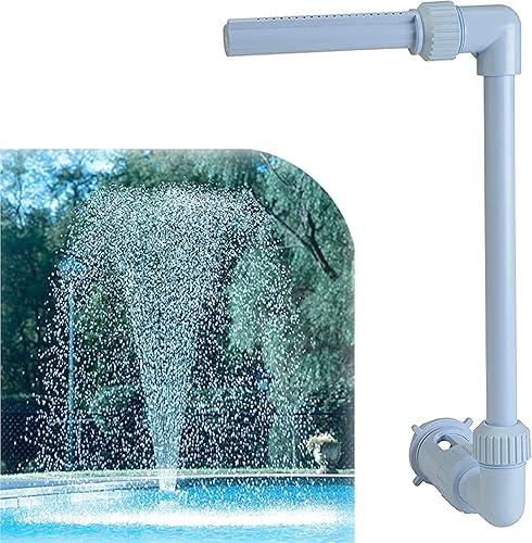 DUNNRITE Wonderfall - Fuente de piscina de un solo nivel