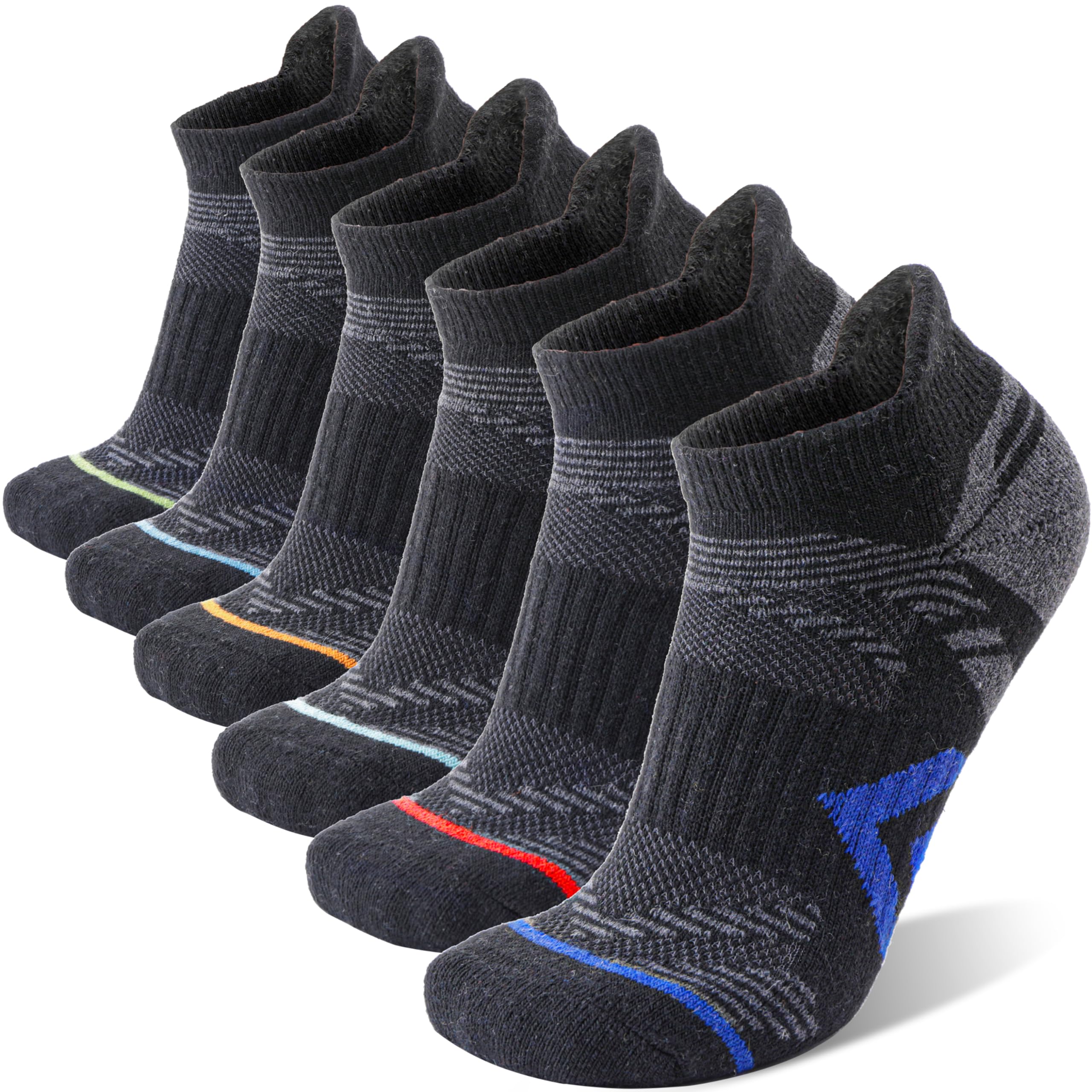 ANTSANG Merino Wool Ankle Hiking Running Socks for Women Men
