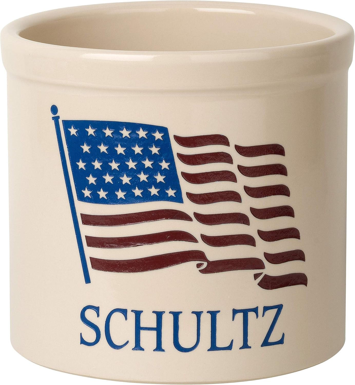 Personalized Butterfly 2 Gallon Stoneware