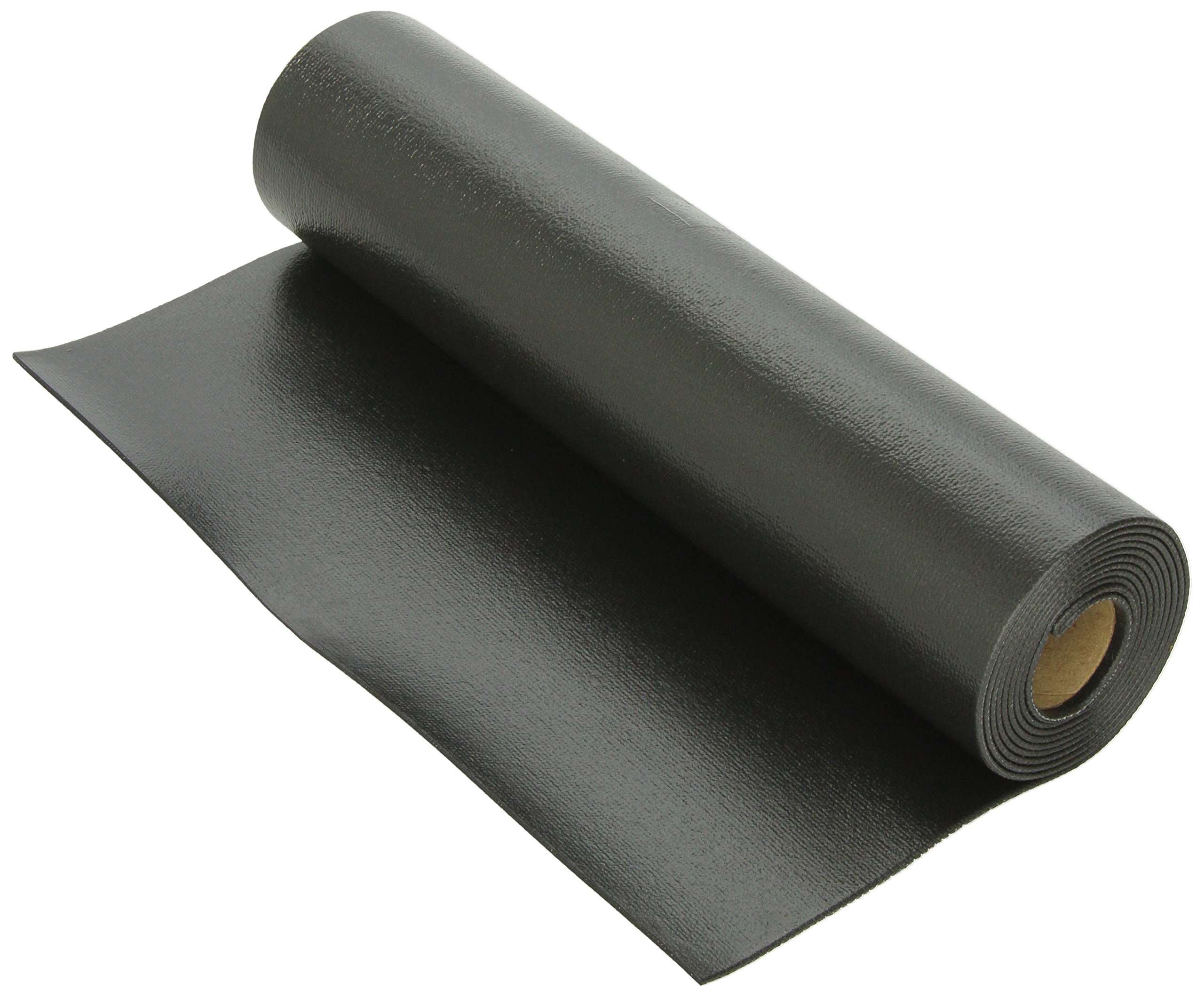 EPPCO Enterprises Tool Box Drawer Liner 12-inch Wide x 72” Long Non-Slip Tools Chest Mat, Black