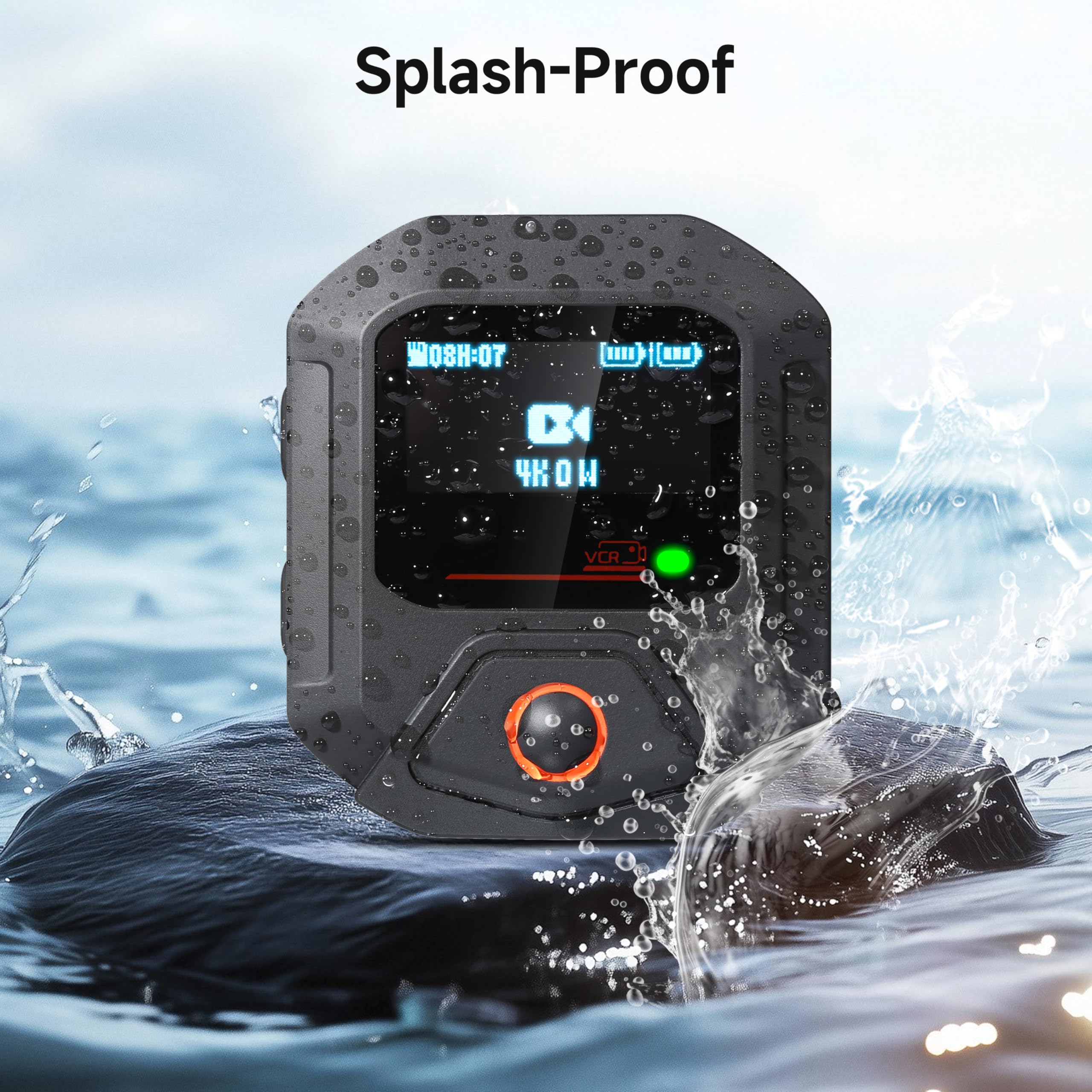 Télécommande pour GoPro Hero 13, contrôleur intelligent portable sans fil avec bracelet compatible avec Go Pro 13 12 11 MAX 2 Display Action Camera Power Battery Accessories