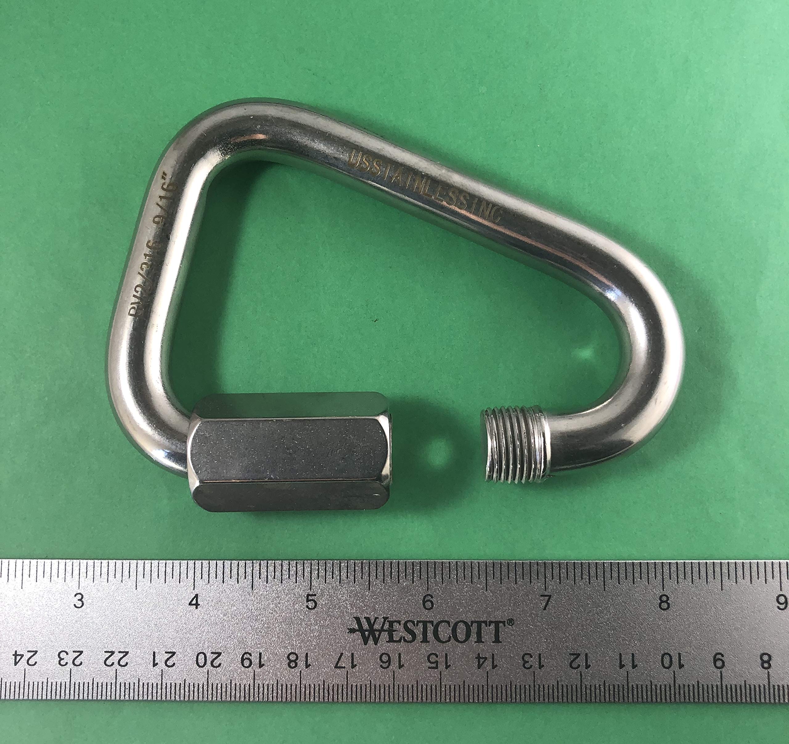 Acciaio Inox 316 Delta Quick Link 14mm (9/16") Marine Grade Triangle