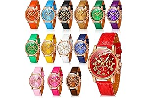 Women's 14 Pcs Assorted Platinum Watch Sets