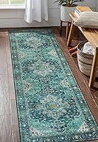 Vista 39 de Moynesa Alfombra Pasillo Ultra-Delgada Lavable - Alfombra Pasillo Antideslizante 2x6 Sin Deslizamiento Alfombra Cuarto de Lavado, Alfombra Vintage